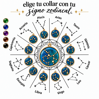 Astravelle™  Collar zodiacal que cambia de color